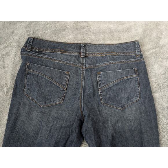 A.N.A Jeans Women's Plus Size‎ 14P Mid Rise Bootcut Modern medium wash - Picture 7 of 10
